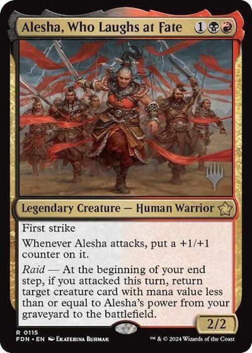 Alesha, Who Laughs at Fate - Foil Alesha Who Laughs At Fate