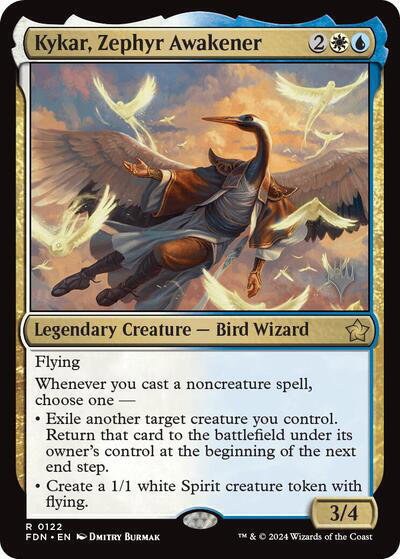Kykar, Zephyr Awakener - Foil