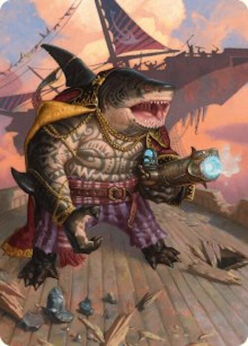 Captain Howler, Sea Scourge Art Card