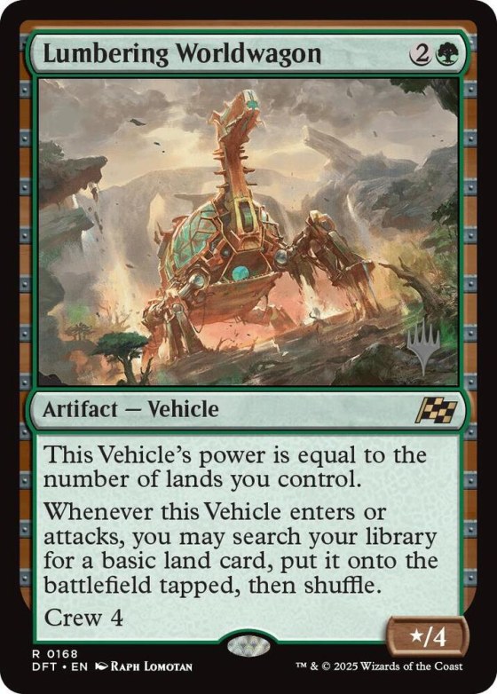 Lumbering Worldwagon - Foil