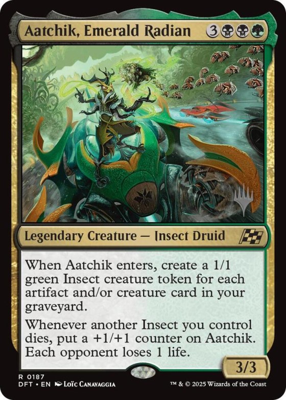 Aatchik, Emerald Radian - Foil