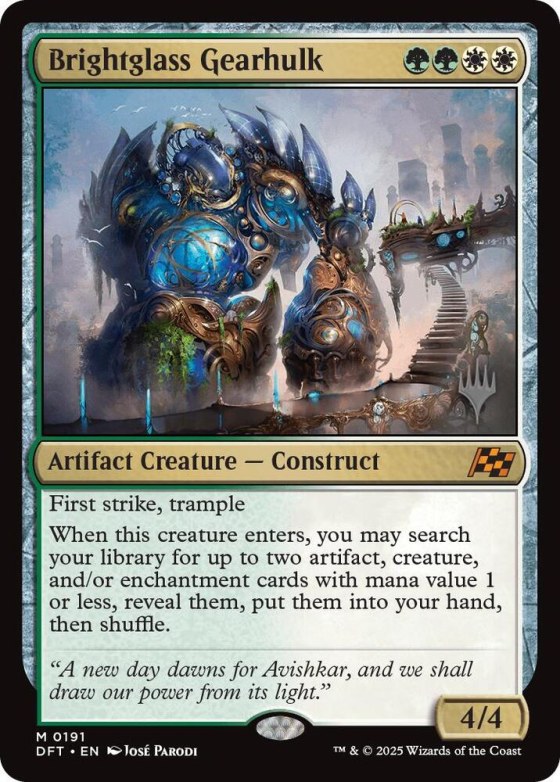 Brightglass Gearhulk - Foil Brightglass Gearhulk