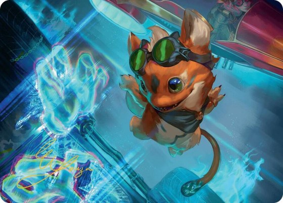 Loot, the Pathfinder Art Card - Gold Stamped Signature