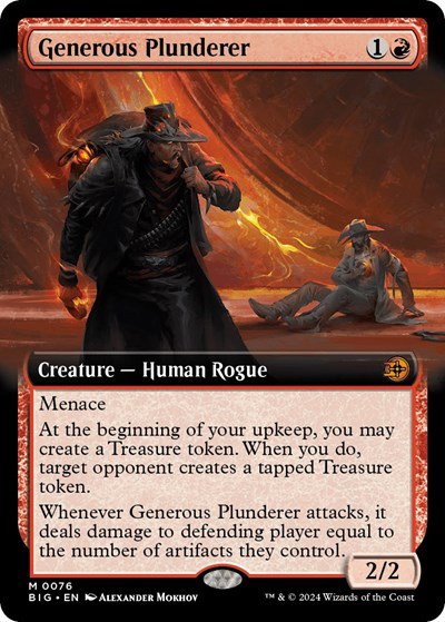 Generous Plunderer - Foil