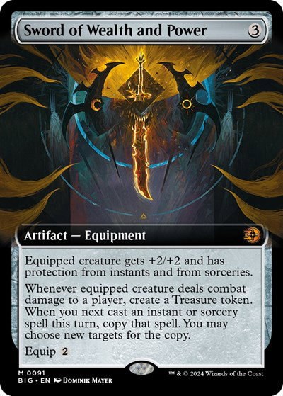 Sword of Wealth and Power - Foil