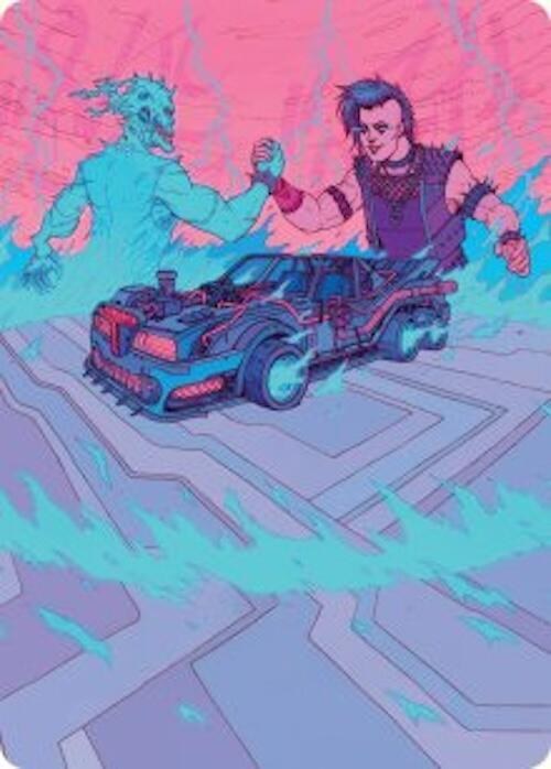 Demonic Junker Art Card