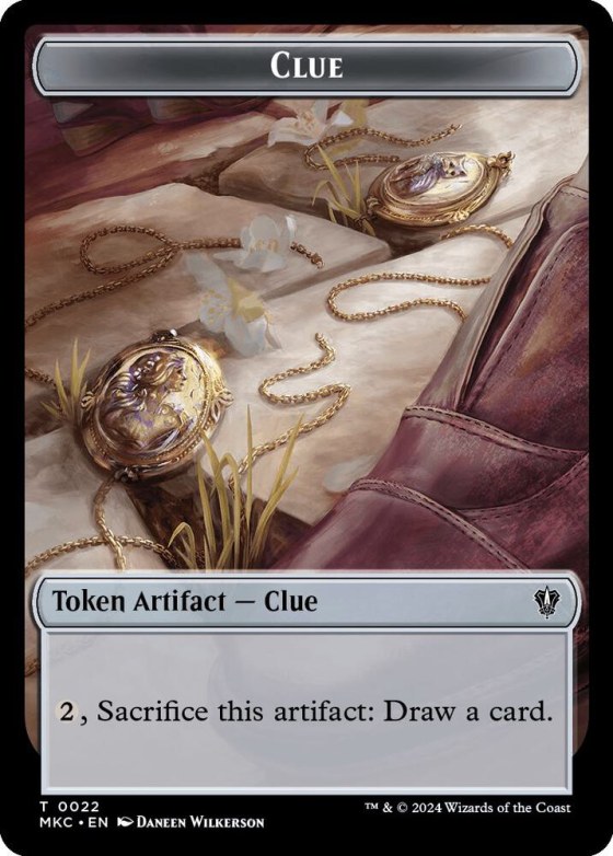 Clue // Insect (0017) Double-Sided Token