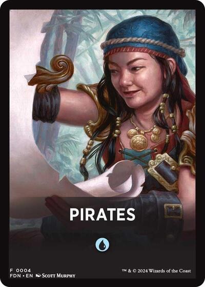 Pirates Theme Card - Normal Pirates Theme Card