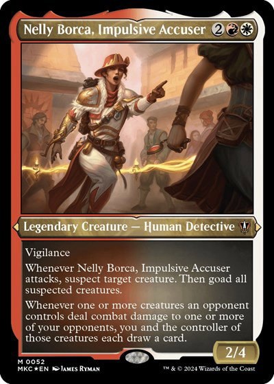 Nelly Borca, Impulsive Accuser (Display Commander) - Thick Stock