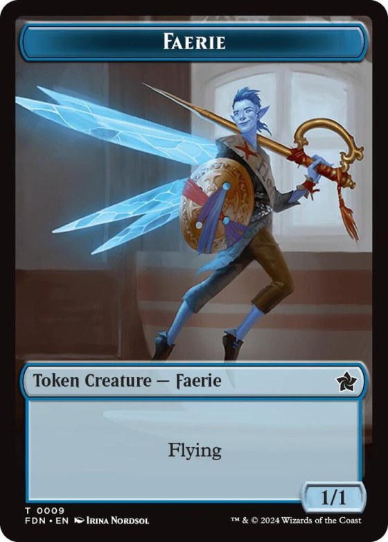 Faerie // Zombie Double-Sided Token
