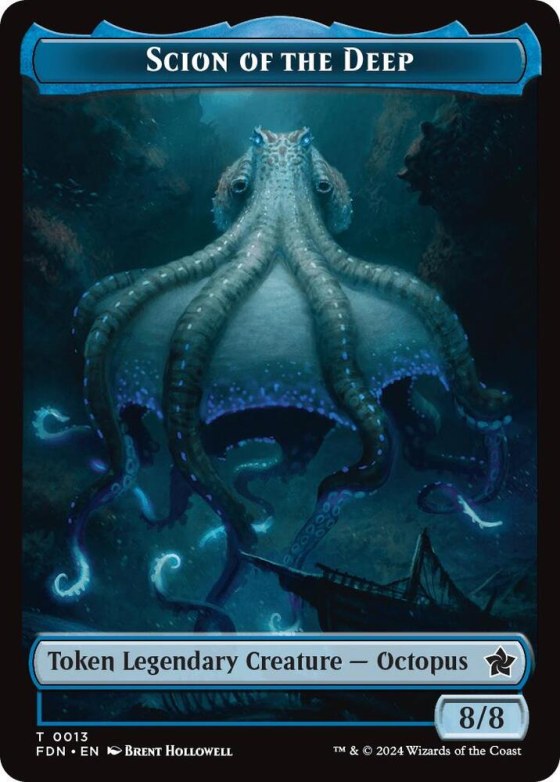 Scion of the Deep // Koma's Coil Doubled-Sided Token - Foil