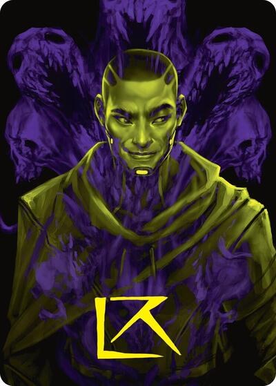 Kaito, Bane of Nightmares Art Card - Gold Stamped Signature