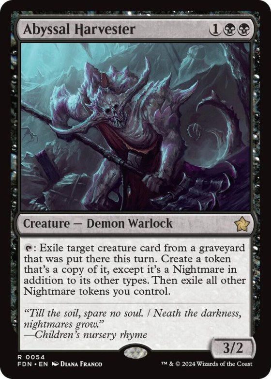 Abyssal Harvester - Foil