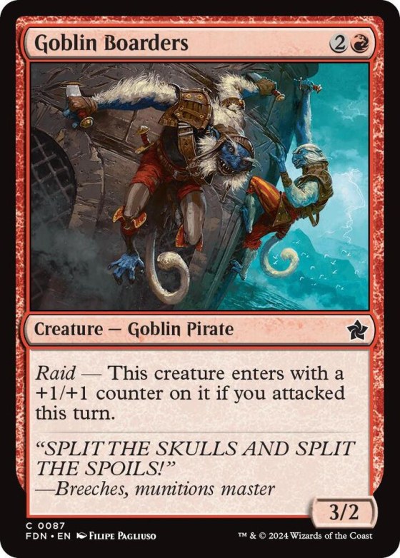 Goblin Boarders - Foil