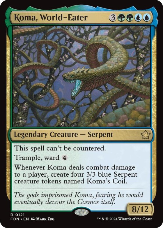 Koma, World-Eater - Foil