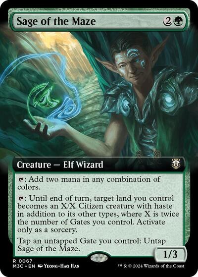 Sage of the Maze - Ripple Foil