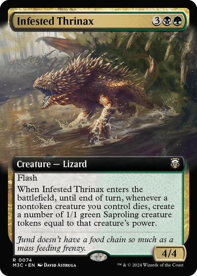 Infested Thrinax - Ripple Foil