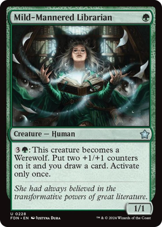 Mild-Mannered Librarian - Foil