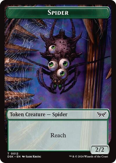 Spider Token - Foil Spider Token
