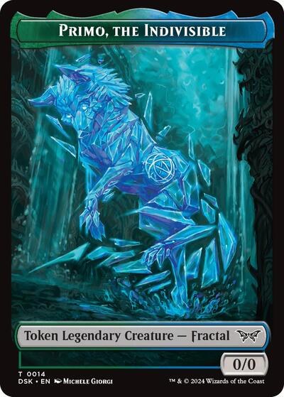 Primo, the Indivisible Token - Foil Primo The Indivisible Tok