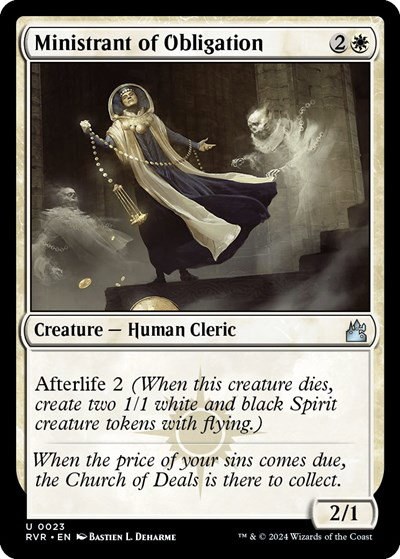 Ministrant of Obligation - Foil