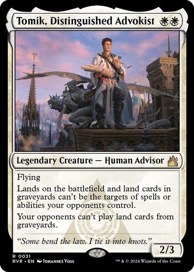 Tomik, Distinguished Advokist - Foil