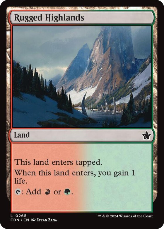 Rugged Highlands - Foil