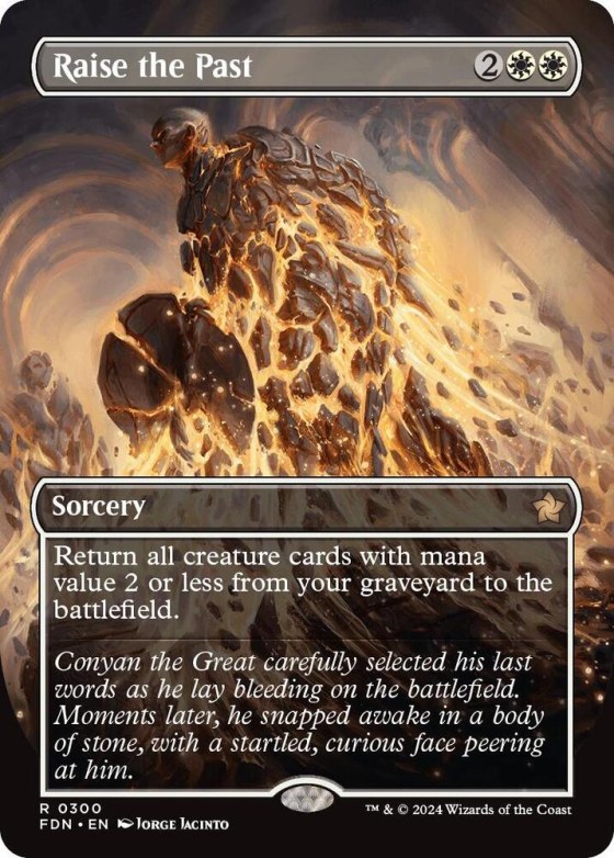 Raise the Past - Foil