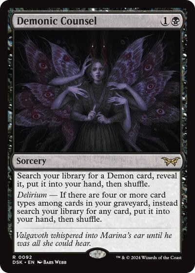 Demonic Counsel - Foil