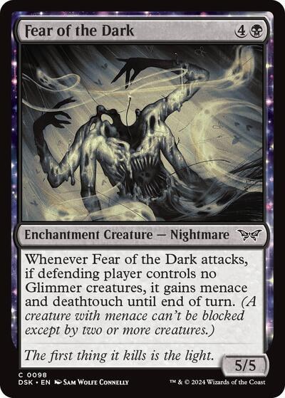 Fear of the Dark - Foil