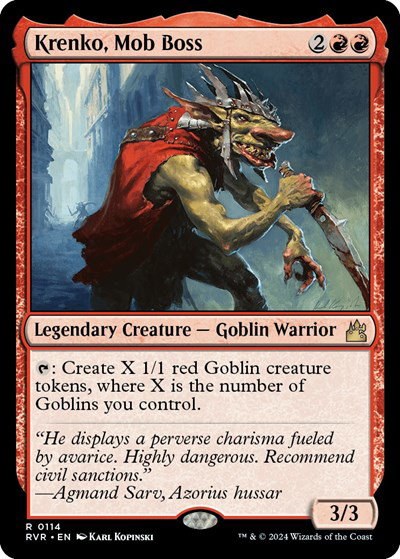 Krenko, Mob Boss - Foil