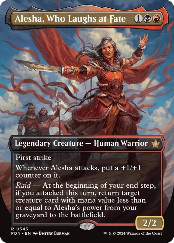 Alesha, Who Laughs at Fate - Foil