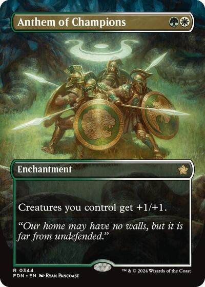 Anthem of Champions - Foil