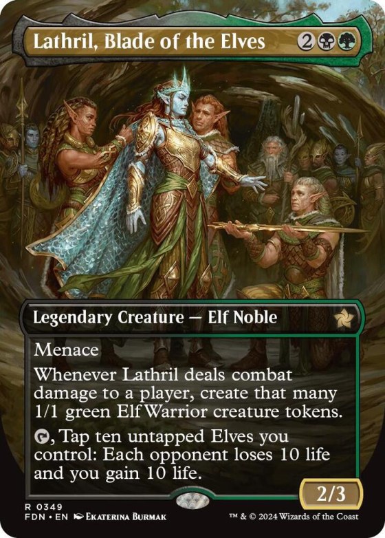 Lathril, Blade of the Elves - Foil