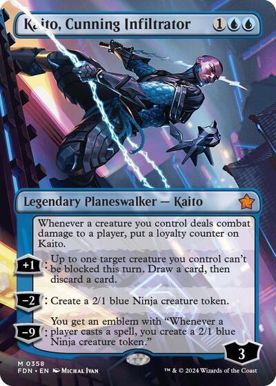 Kaito, Cunning Infiltrator - Foil