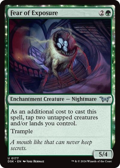 Fear of Exposure - Foil