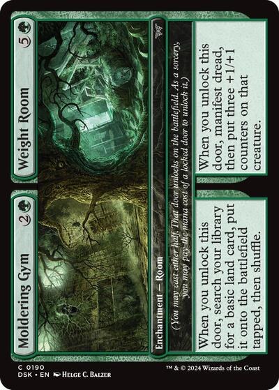 Moldering Gym // Weight Room - Foil