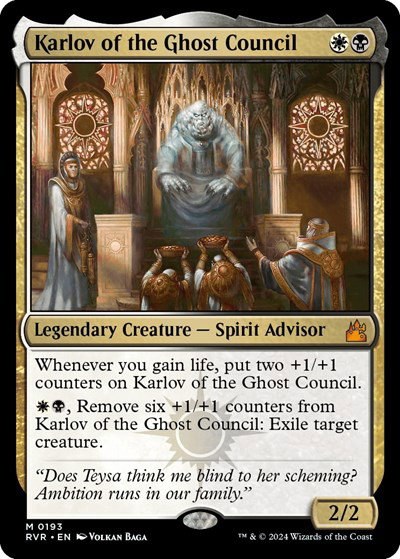 Karlov of the Ghost Council - Foil