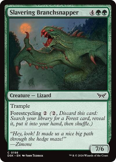 Slavering Branchsnapper - Foil