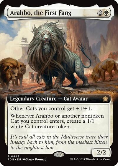 Arahbo, the First Fang - Foil
