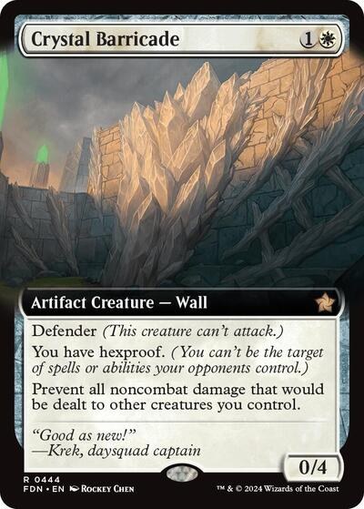 Crystal Barricade - Foil