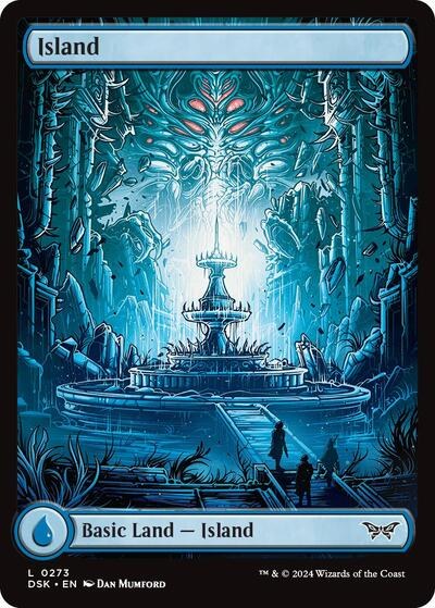Island (0273) - Full Art - Foil