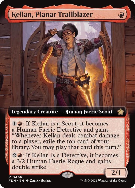 Kellan, Planar Trailblazer - Foil