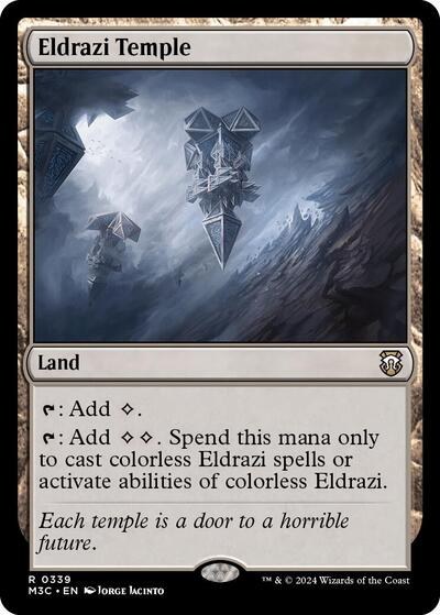 Eldrazi Temple - Ripple Foil