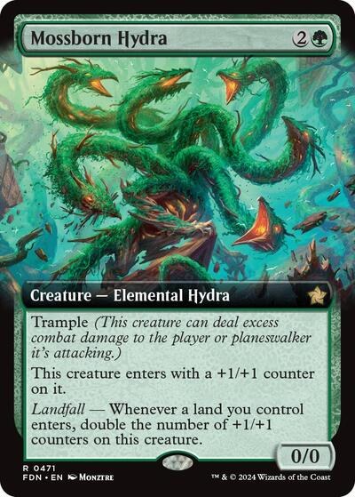 Mossborn Hydra - Foil