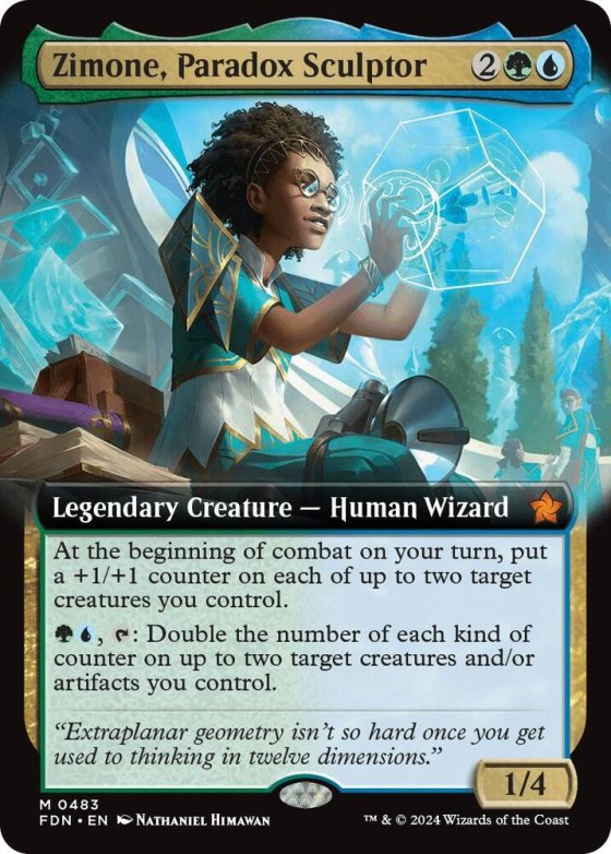 Zimone, Paradox Sculptor - Foil