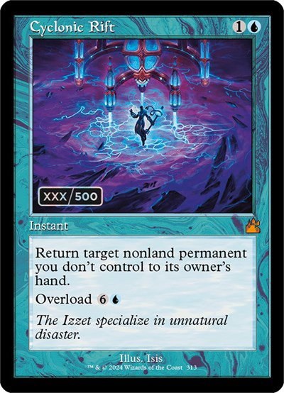 Cyclonic Rift - Serial Numbered
