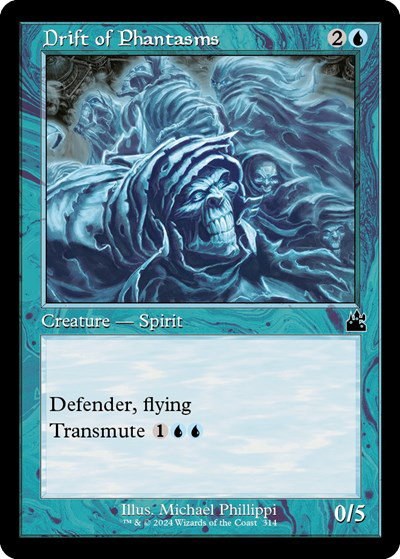 Drift of Phantasms