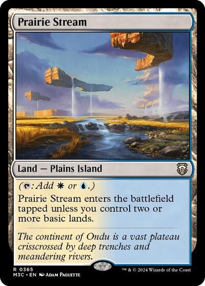 Prairie Stream - Ripple Foil