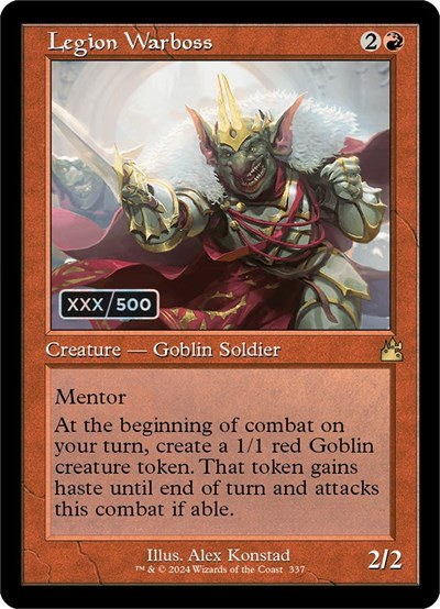 Legion Warboss - Serial Numbered